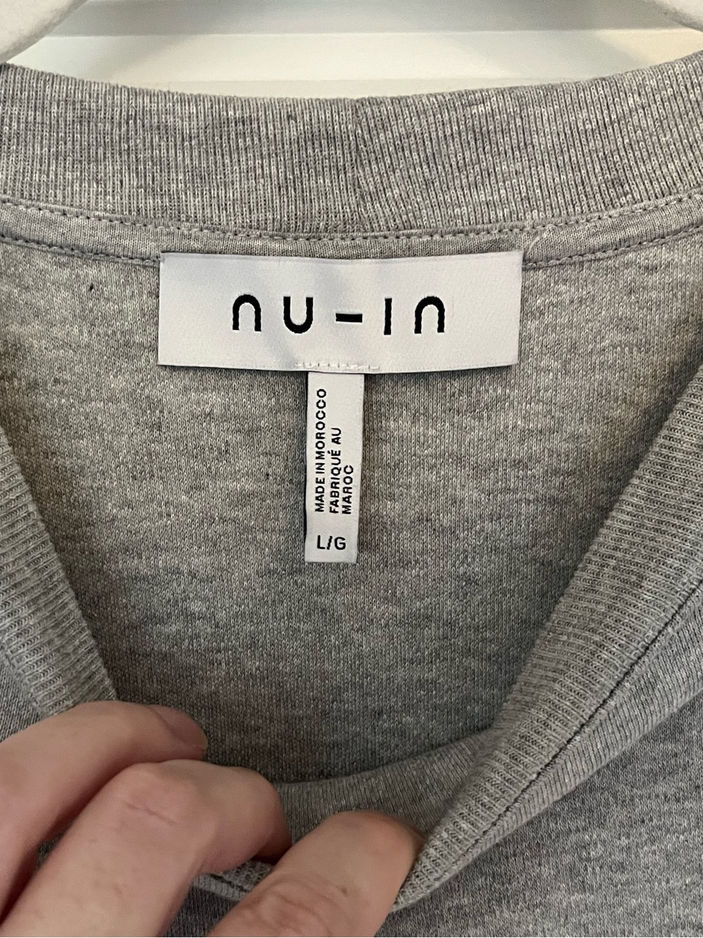 Nu-In Gray T-Shirt | L - Picture 3 of 7